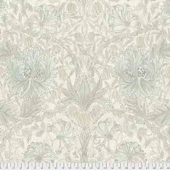 Pure Honeysuckle and Tulip Baumwollstoff – Original William Morris & Company Lizenzstoff – Free Spirit Fabrics Leicester Patchworkstoffe Limited Edition