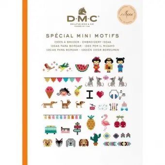 DMC Stickvorlagen-Heft – Stickideen „Mini Motifs“ 15626D Geprüft