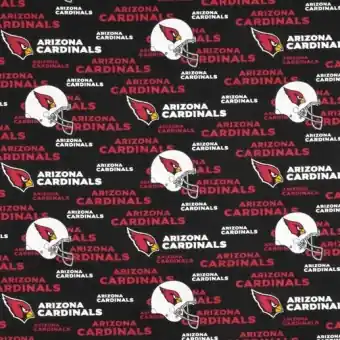 Saisonangebot Arizona Cardinals Motivstoff – Original NFL Lizenzstoff – American Football Meterware