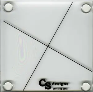 Sale Lil Twister Pinwheel – 3 1/2″ Flic Flac Lineal Schablone + Anleitung