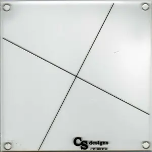 Expressversand Twister Pinwheel – 8″ Flic Flac Lineal Schablone + Anleitung