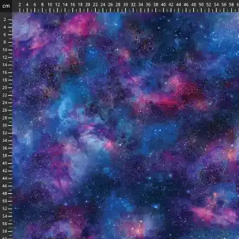 Sonderangebot Space Odyssey – Universum Weltall Astronautenstoff mit Sternen & Sternchen – Northcott Fabrics Motivstoff