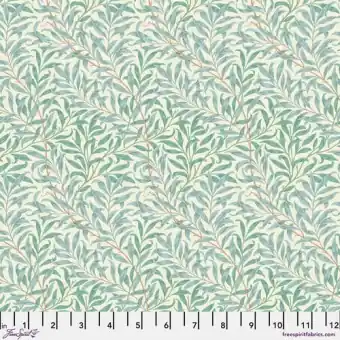 Aktuell Cream Willow Boughs Baumwollstoff – Original William Morris & Company Lizenzstoff – Free Spirit Fabrics Patchworkstoffe