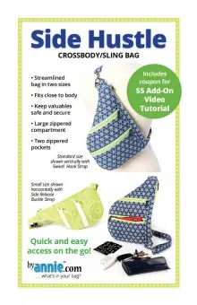 Online Kaufen Side Hustle Crossbody Slingbag Gürteltasche – by Annie Schnittmuster