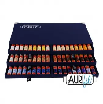 Online Kaufen 50wt Garnalbum Aurifil Full Selection – Premium Garnschatulle mit allen 270 Farben