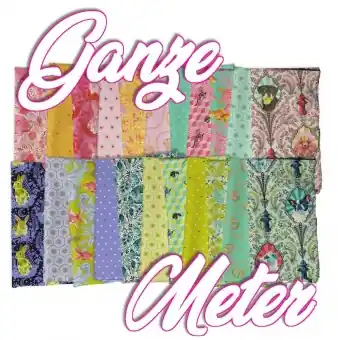 1m Stoffpaket / Ganze Meter Bundle – Besties Tula Pink METALLIC Designerstoff – FreeSpirit Patchworkstoffe Jetzt Zugreifen