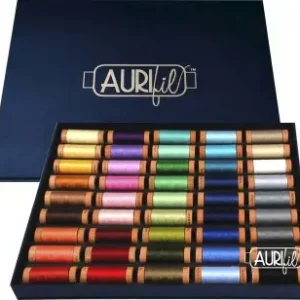 Markenprodukt 80wt Garnalbum Aurifil Best Selection 2.0 - Premium Garnschatulle