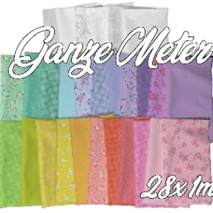 Preisreduziert 28x 1m Stoffpaket - Tula Pink's 50th Collection Bundle Designerstoffe - FreeSpirit Patchworkstoffe - True Colors '25 - GANZE METER