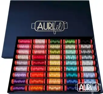 Beliebt 50wt Garnalbum Aurifil Best Selection 2.0 – Premium Garnschatulle