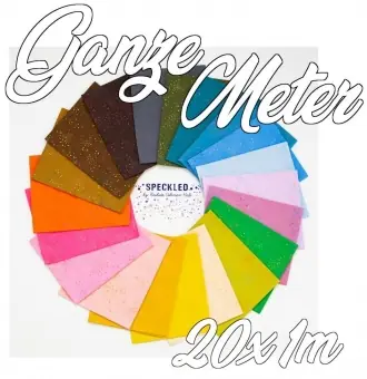 GANZE METER! Speckled „Yard“ Bundle 2024 – 20x 1m Ruby Star Society Basicstoff – Rashida Coleman Hale Stoffpaket – Designerstoff mit Metallic Akzenten Wochenendangebot