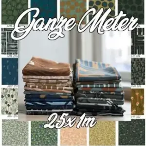 25x 1m Stoffpaket - Orchard Run Canvas by Noodlehead - Anna Graham Designerstoff Versand Am Gleichen Tag