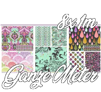 GANZE METER! 8x 1m Prince Charming Deja Vu by Tula Pink Designerstoff – Free Spirit Fabrics Patchworkstoffe – VORBESTELLUNG! Lieferung Ihrer gesamten Bestellung ca.Juli / August 2026! Markenware
