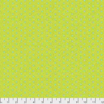 Günstig Chameleon Hexy Hexagonstoff – True Colors Tula Pink Basicstoffe – FreeSpirit Patchworkstoffe