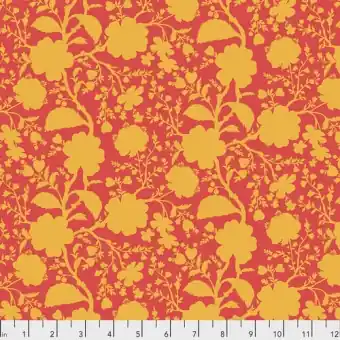 Snapdragon Wildflower Blumenstoff – True Colors Tula Pink Basicstoffe – FreeSpirit Patchworkstoffe Angebot