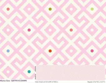 Ausverkauf ÜBERBREITER RÜCKSEITENSTOFF! Dawn Mama Geo Labyrinth Maze Quilt Backing – Moon Garden Tula Pink Designerstoffe – FreeSpirit Patchworkstoffe – OOP! – Nur solange der Vorrat reicht!