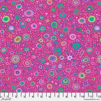 Angebot Roman Glass Violet – Kaffe Fassett Designerstoffe – Free Spirit Fabrics Patchworkstoff