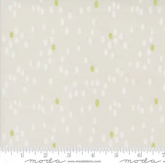 Fog Dots Pünktchenstoff – Zen Chic by Brigitte Heitland – Moda Fabrics Patchworkstoffe Olive You Neue Kollektion