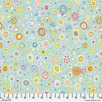 Günstig Roman Glass Pastell – Kaffe Fassett Designerstoffe – Free Spirit Fabrics Patchworkstoff