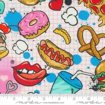 Nur Heute Hungry Like a Wolf Cream – Snack Shack by Crystal Manning – Fast Food Motivstoffe