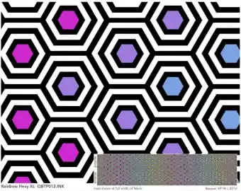 Jetzt Zugreifen Überbreiter Rückseitenstoff! Ink Rainbow Hexy XXL Quilt Backing – Everglow Neon True Colors Tula Pink Designerstoff – FreeSpirit Patchworkstoffe