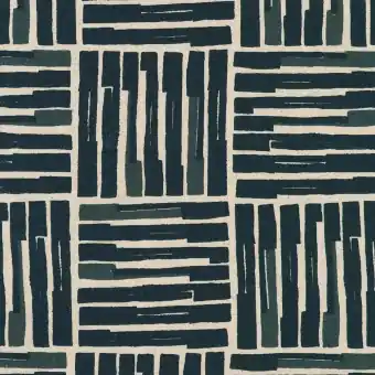 Navy Squares – Orchard Run by Noodlehead – Anna Graham Designerstoff Begrenztes Angebot