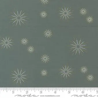 Ausverkauf Smoke Shimmer Metallic Stars Sternchenstoff – Zen Chic by Brigitte Heitland – Moda Fabrics Patchworkstoffe