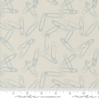 Fog Safety Pins Nähmotivstoff – Zen Chic by Brigitte Heitland – Moda Fabrics Patchworkstoffe Still More Paper Markenprodukt