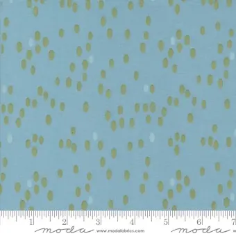 Glacier Dots Pünktchenstoff – Zen Chic by Brigitte Heitland – Moda Fabrics Patchworkstoffe Olive You Schnäppchen