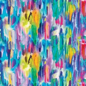 Dripping Paint Blenders Watercolor Gradients Euphoria Rainbow - Moda Fabrics Patchworkstoffe - Regenbogenfarbverlaufsstreifen Angebot
