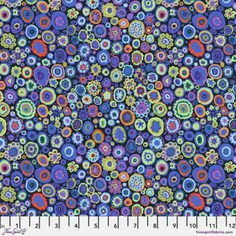 Paperweight Cobalt – Kaffe Fassett Classics Designerstoff / Patchworkstoff Top-Qualität