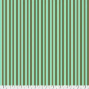 Agave Tent Stripe – All Stars by Tula Pink – Streifenstoff Grün / Türkis Heißes Angebot