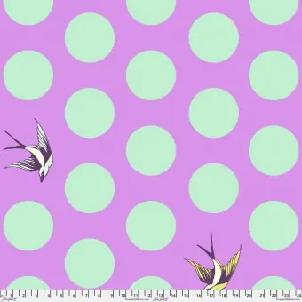 Blossom Free Fall Quilt Back – Tula Pink’s 50th Collection Designerstoffe – Überbreiter FreeSpirit Rückseitenstoff – Full Moon Forest II Markenprodukt