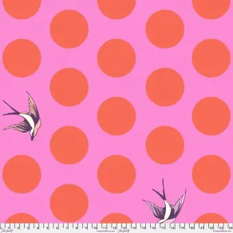 Honey Free Fall Quilt Back – Tula Pink’s 50th Collection Designerstoffe – Überbreiter FreeSpirit Rückseitenstoff – Full Moon Forest II Markenware