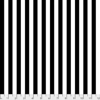 Preis Gesenkt Paper Tent Stripe Streifenstoff – Linework Tula Pink Designerstoff – Schwarz-Weiße FreeSpirit Patchworkstoffe