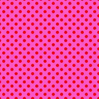 Geld-Zurück-Garantie Peony Pom Poms – All Stars by Tula Pink – Pünktchenstoff mit pinken Punkten auf Violett