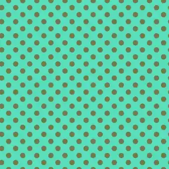 Im Trend Agave Pom Poms – All Stars by Tula Pink – Pünktchenstoff mit grünen Punkten auf Türkis