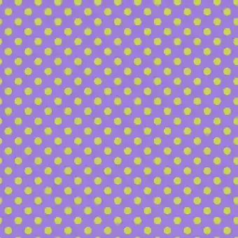 Jetzt Zugreifen Orchid Pom Poms – All Stars by Tula Pink – Pünktchenstoff mit grünen Punkten auf Lila