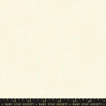 Speckled Sweet Cream – Wollweißgrundiger Ruby Star Society Basicstoff – Rashida Coleman Hale Designerstoff Schneller Versand