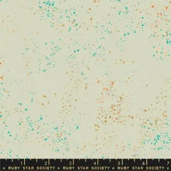 Speckled Shell – Muschelweißer Ruby Star Society Basicstoff – Rashida Coleman Hale Designerstoff mit Metallic Akzenten Kostenfreie Lieferung