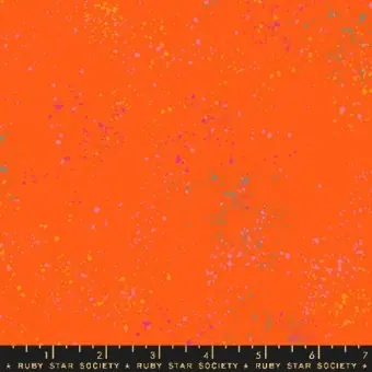 Speckled Goldfish – Oranger Ruby Star Society Basicstoff – Rashida Coleman Hale Designerstoff Highlight