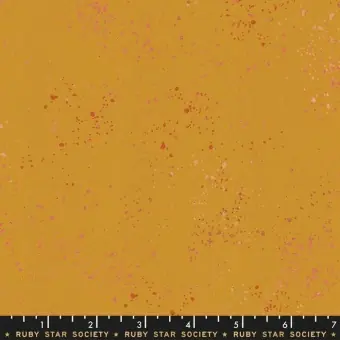 Direkt Vom Hersteller Speckled Cactus – Gelboranger Ruby Star Society Basicstoff – Rashida Coleman Hale Designerstoff mit Metallic Akzenten