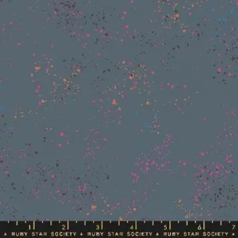Speckled Ghostly – Schwarz-Grauer Ruby Star Society Basicstoff – Rashida Coleman Hale Designerstoff Solange Der Vorrat Reicht