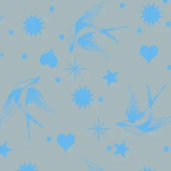 Aura Fairy Flakes Tiermotivstoffe – Everglow Neon True Colors Tula Pink Designerstoff – FreeSpirit Patchworkstoffe Mega-Angebot