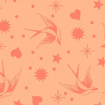 Knallerangebot Lunar Fairy Flakes Tiermotivstoffe – Everglow Neon True Colors Tula Pink Designerstoff – FreeSpirit Patchworkstoffe