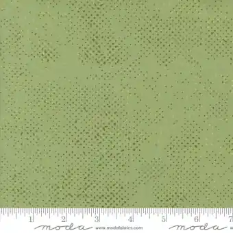 Sage Spotted Pünktchenstoff – Zen Chic by Brigitte Heitland – Moda Fabrics Patchworkstoffe Olive You Top-Preis