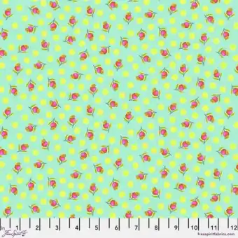 Markenware Moonbeam Impending Bloom – Untamed Tula Pink Designerstoff – FreeSpirit Patchworkstoffe