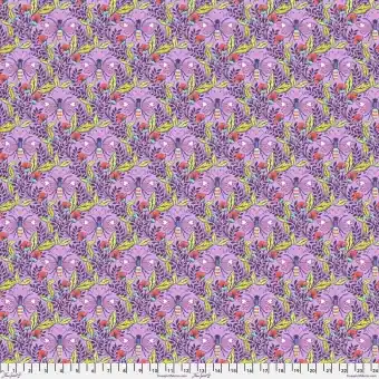 Blossom Shake Your Honey Maker Bienchen – Tula Pink’s 50th Collection Designerstoffe – FreeSpirit Patchworkstoffe – Full Moon Forest II Neu