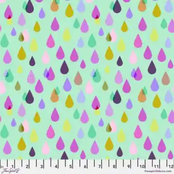 Cosmic Rainfall – Untamed Tula Pink Designerstoff – FreeSpirit Patchworkstoffe Echt