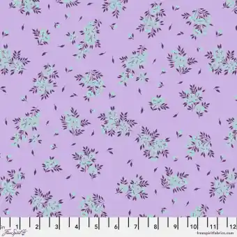 Ausverkauf Viola What a Ditz Blümchenstoff – Tula Pink’s 50th Collection Designerstoffe – FreeSpirit Patchworkstoffe – Full Moon Forest II