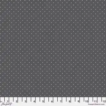 Carbon Tiny Dots Pünktchenstoff – Graywork True Colors Tula Pink Designerstoff – FreeSpirit Patchworkstoffe Preisknaller